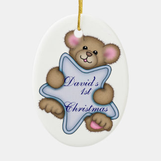 Baby's 1st Christmas Ceramic Ornament