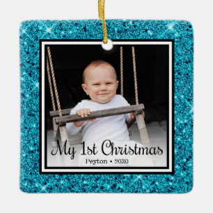 Baby's 1st Christmas Ceramic Ornament