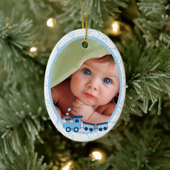 Baby's 1st Christmas Choo Choo Train Ornaments (Tree)