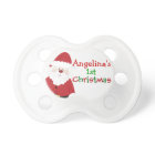 Baby's 1st Christmas Customizable Pacifier