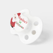 Baby's 1st Christmas Customizable Pacifier (Front Right)