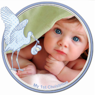 Baby's 1st Christmas Cutout