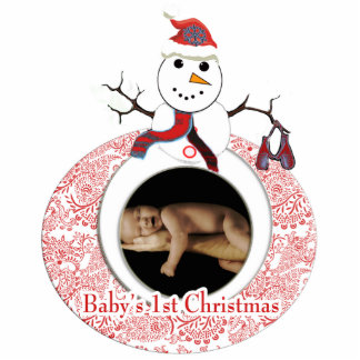 Baby's 1st Christmas Cutout