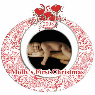 Baby's 1st Christmas Cutout