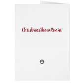 BABY'S ***1st CHRISTMAS*** FILLED WITH GOOD WISHES (Back)