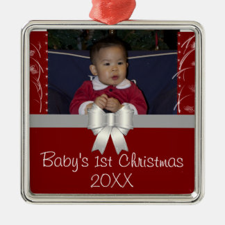Baby's 1st Christmas Metal Ornament
