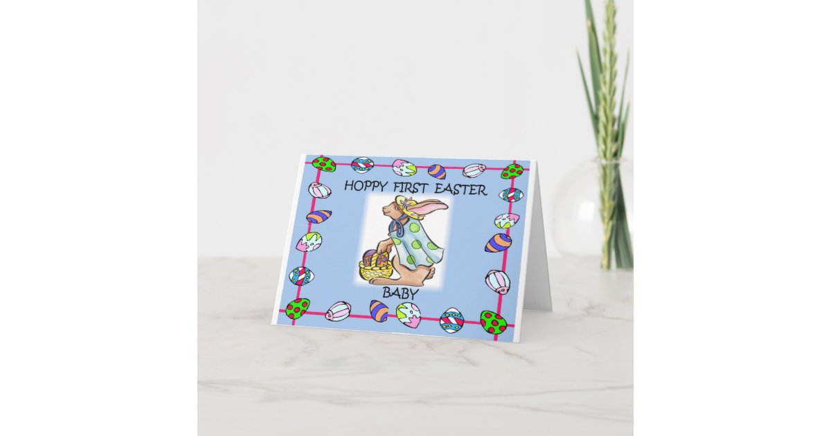 Baby's 1st Easter Card | Zazzle.com