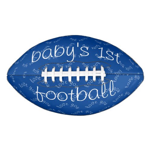 babys 1st football by dalDesignNZ