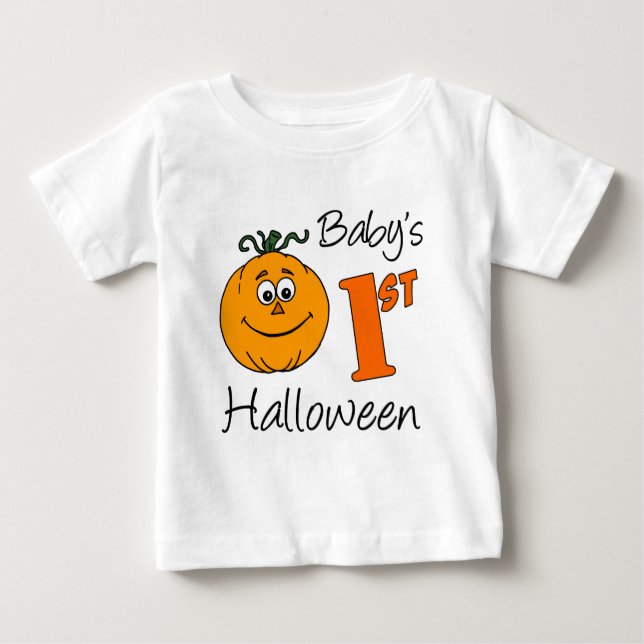 Baby's 1st Halloween Baby T-Shirt (Front)