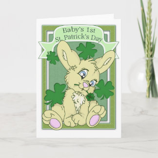 Baby's 1st St. Patrick's Day Card