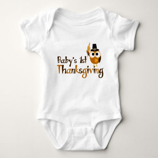 Baby's 1st Thanksgiving Baby Bodysuit
