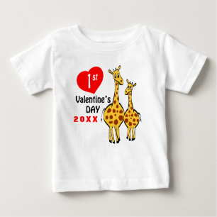 Baby's 1st Valentines Day Baby T-Shirt