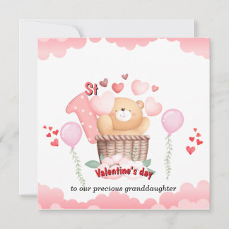 Baby's 1st Valentine's Day Card
