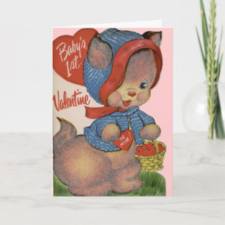 Baby's 1st  Valentine's Greeting Card