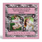 Baby's 1st Year Pink Black Gray Photo Scrapbook