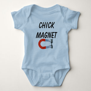 Babys are Chick Magnets Baby Bodysuit
