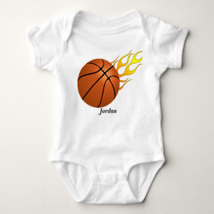 Baby's Basketball Baby Bodysuit