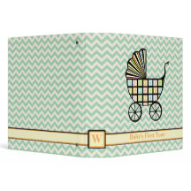 Baby's Blocks Stroller 3-Ring Binder