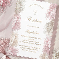Baby's Breath flowers | baby girl Baptism