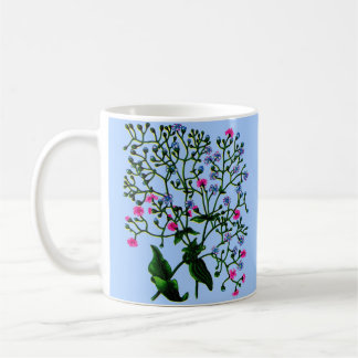 baby's breath gypsophila coffee mug