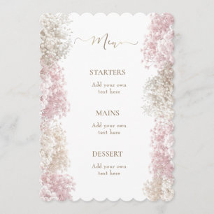 Baby's Breath  Menu