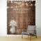 Baby's Breath String Light Rustic Wedding Backdrop