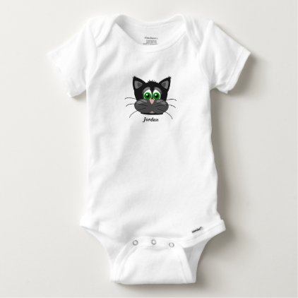 Baby&#39;s Cute Cat Baby Onesie