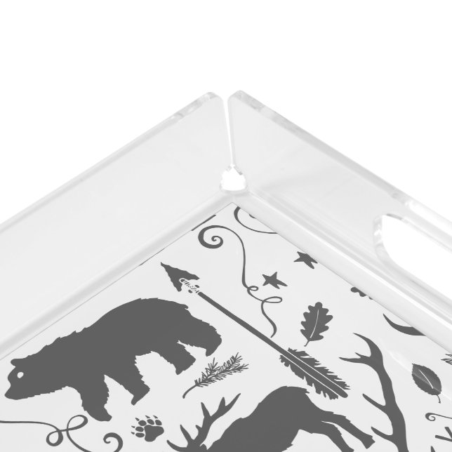 Baby's Diaper Changing Organizing Tray (Corner)