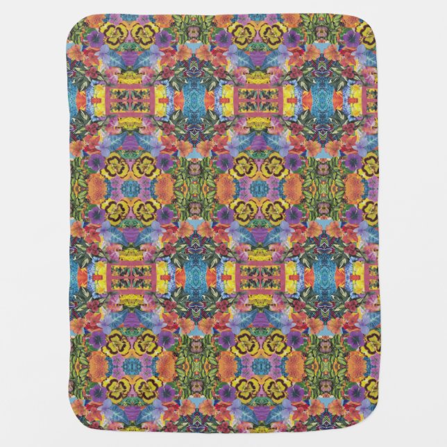 Baby's First Adventure Baby Blanket (Front)