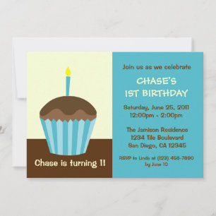 Baby's First Birthday Invitation