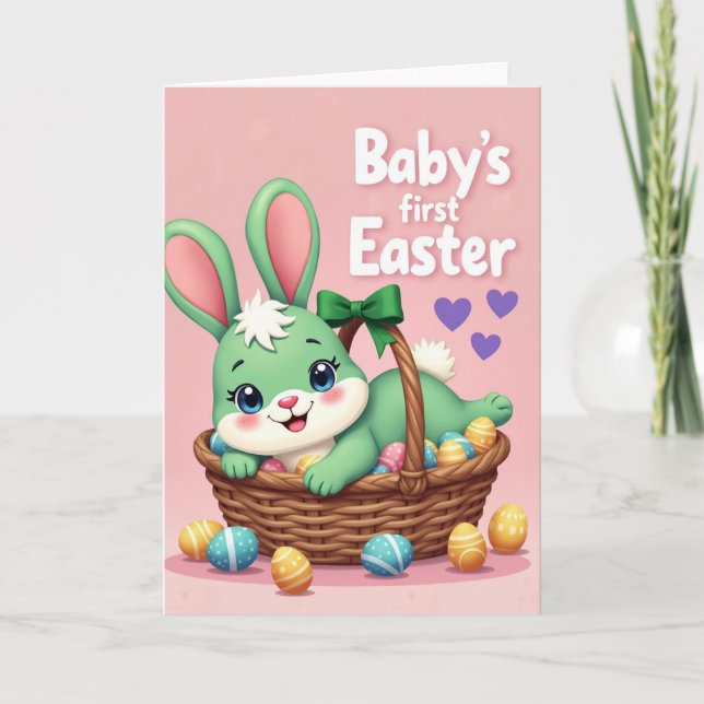 Babys First Celebration Card (Front)