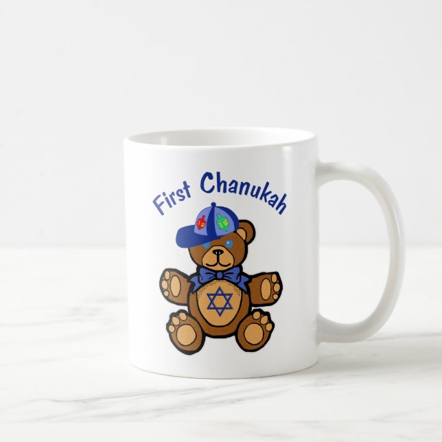 Baby's First Chanukah Coffee Mug (Right)