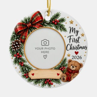 Baby's First Christmas 2026 Ornament | Baby Keepsa