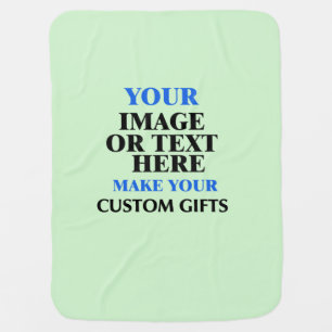 Baby's First Christmas Blanket - Custom Nursery