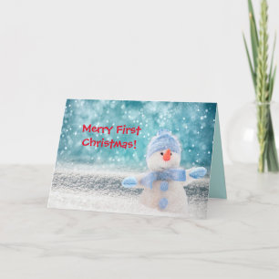 BABY'S FIRST CHRISTMAS CARD