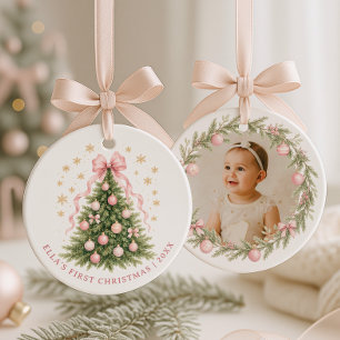 Baby's First Christmas Ceramic Ornament