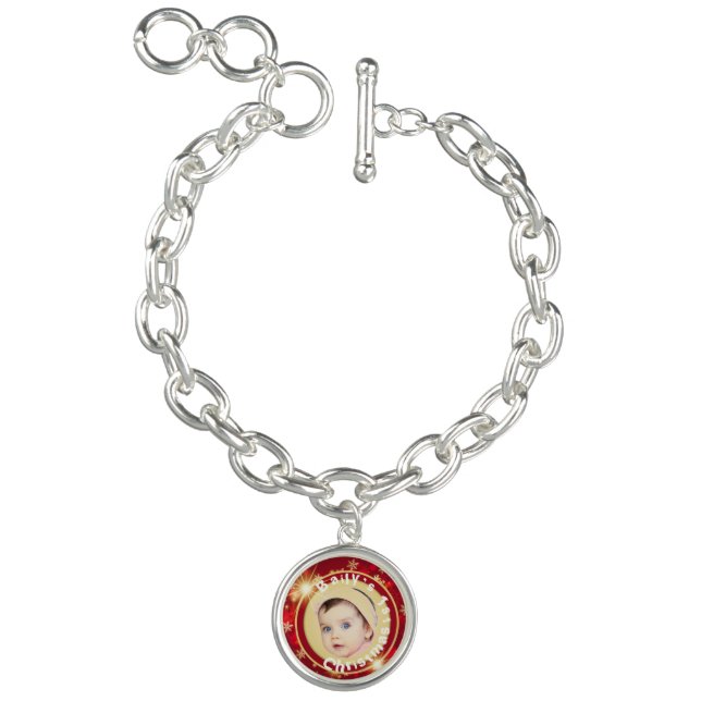 Baby's First Christmas Charm Bracelet for Mom (Product)