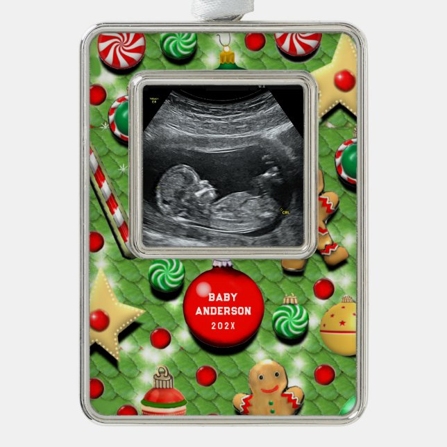 Baby's First Christmas Collectible Ornament (Front)