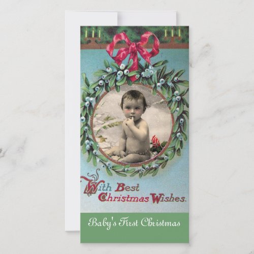 BABYS FIRST CHRISTMAS CROWN PHOTO TEMPLATE