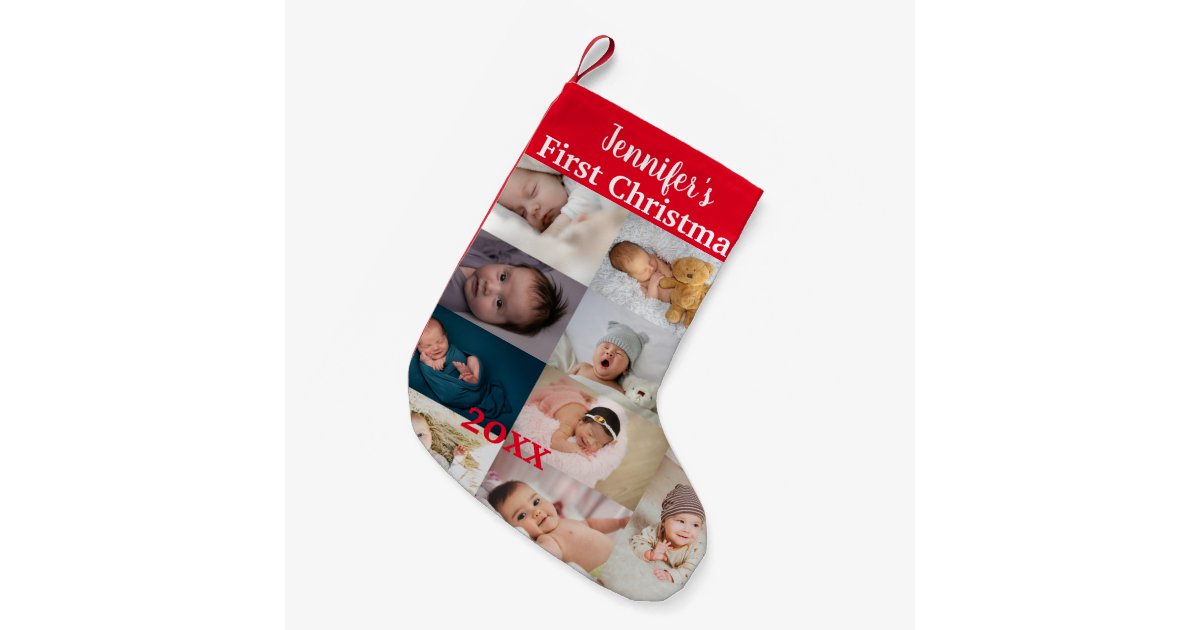 Babys christmas first stocking