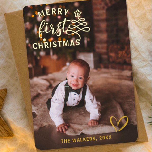 Baby's First Christmas Foil Holiday  (Creator Uploaded)