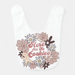 Babys First Christmas Funny Baby Bib