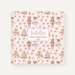 Babys First Christmas Nutcracker Notebook Journal