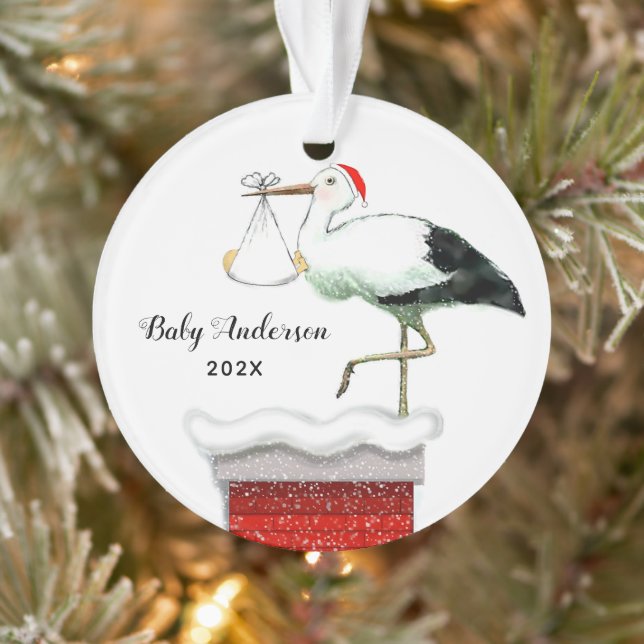 Baby's First Christmas Ornament (Tree)