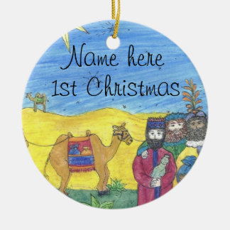 baby's first CHRISTmas ornament