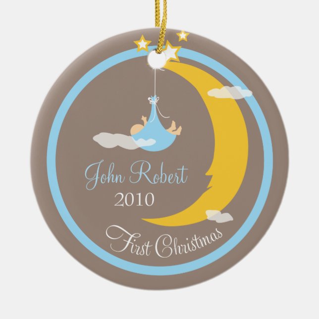 Baby's First Christmas Ornament (Front)
