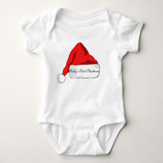 Baby's First Christmas outfit unisex Baby Bodysuit