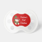 Baby's First Christmas/ Personalize Baby Name Pacifier (Front)