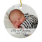 Baby's  |  First Christmas Photo Ornament