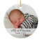 Baby's  |  First Christmas Photo Ornament